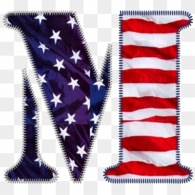 Patriotic Letter M Beautiful Lettering, Letters And, HD Png Download - patriotic png