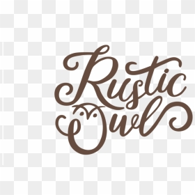 Calligraphy, HD Png Download - rustic png