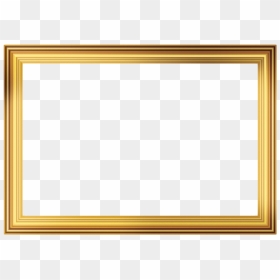 Photo Frame Png Transparent Image - Picture Frame, Png Download - wood picture frame png