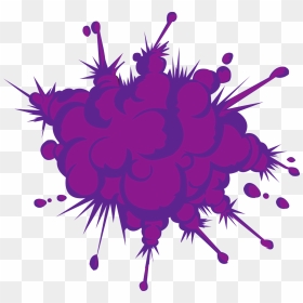 Cartoon Purple Explosion , Png Download - Evil Nun Ice Scream 3, Transparent Png - comic explosion png