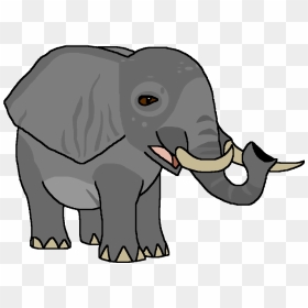 African Savannah Elephant - World Of Zoo Game Animals, HD Png Download - elephant clipart png