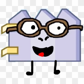 Tmmtot Wiki - Gaty Glasses Bfdi, HD Png Download - cartoon glasses png