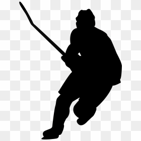 Transparent Hockey Player Shooting Clipart - Hockey Player Silhouette Png, Png Download - hockey png