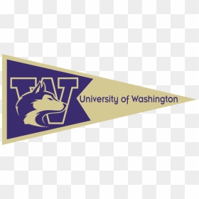 Transparent College Pennants Free Clipart - Uw Huskies, HD Png Download - pennant png