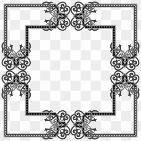 Picture Frames Flower Motion Interpolation Computer - Transparent Gothic Frames, HD Png Download - gothic frame png