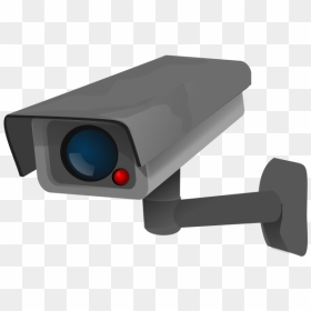 Onlinelabels Clip Art - Transparent Security Camera Clipart, HD Png Download - security camera png