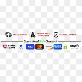 The Dark Knight Logo - Safe Checkout Badge Shopify, HD Png Download - secure checkout png