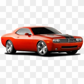 2008 Dodge Challenger Concept, HD Png Download - muscle car png