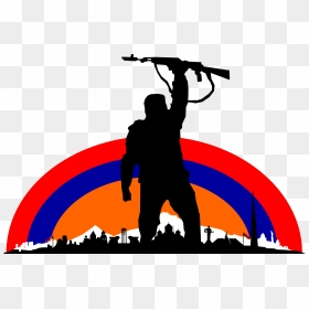 Armenian Fedayi , Png Download - Basilique Saint-sernin De Toulouse, Transparent Png - patriotic png