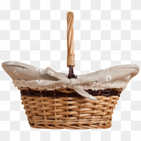 Basket , Png Download - Wicker, Transparent Png - picnic basket png