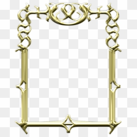 Picture Frame, HD Png Download - metal border png