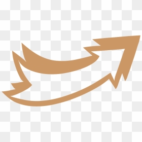 Right Rustic Arrow - Calligraphy, HD Png Download - rustic png