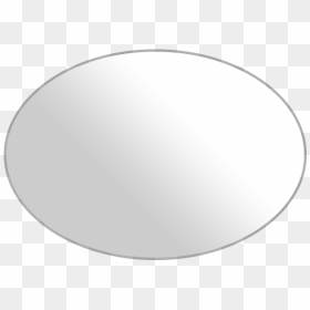 Clear Labels Custom Printed - White Oval Transparent, HD Png Download - white oval png