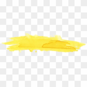 Yellow Brush Stroke Png, Transparent Png - yellow png