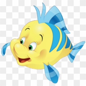 Image Fishie Png Disney - Mermaids Mammals Or Fish, Transparent Png - flounder png