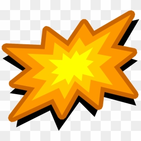 Comic Pow Background , Png Download - Transparent Pow, Png Download - comic explosion png