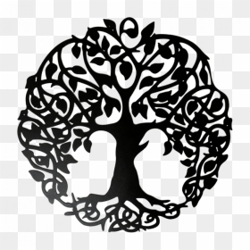 Transparent Celtic Tree Png - Tree Of Life, Png Download - tree outline png