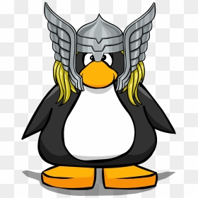 Thor Clipart Thor Helmet - Penguin With A Crown, HD Png Download - space suit png
