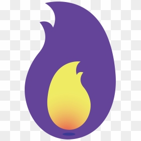 Blast Blast Blast My Explosion Purple Flame - Yellow And Purple Flame, HD Png Download - purple fire png