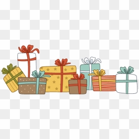 Christmas Gifts Clipart - Illustration, HD Png Download - christmas gifts png