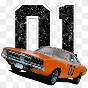 600 X 613 3 - General Lee Png, Transparent Png - muscle car png
