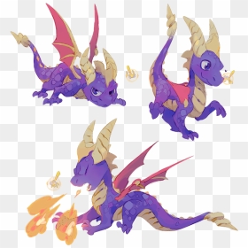 Spyro Reignited Fan Art, HD Png Download - spyro the dragon png