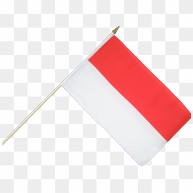 Indonesia Flag Png Pic - Indonesia Flag With Stick, Transparent Png - flag.png
