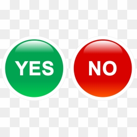 Yes Or No PNG Transparent Images Free Download, Vector Files