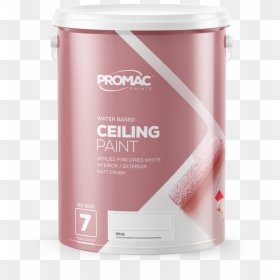 Promac Paints Ceiling Paint - Promac Paints For Walls And Ceiling, HD Png Download - white paint png