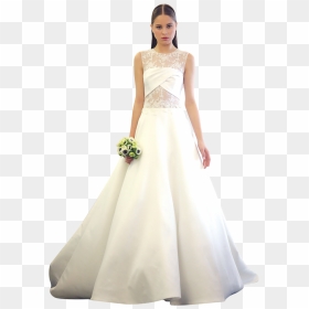 For The Bride - Wedding Dress, HD Png Download - wedding dress png