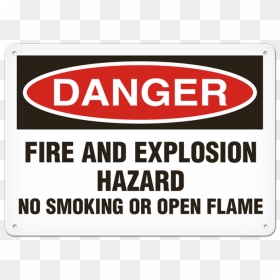 Danger Pesticide Storage Area Sign, HD Png Download - fire explosion png