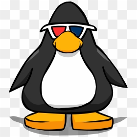 Club Penguin Wiki - Penguin From Club Penguin, HD Png Download - cartoon glasses png