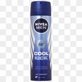 Nivea Men Cool Kick Body Spray 150ml The Brand Outlet - Déodorant Nivea Men Cool Kick, HD Png Download - spray png