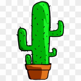 Green Plant Png And - Cactus Clipart Transparent Background, Png Download - cactus silhouette png