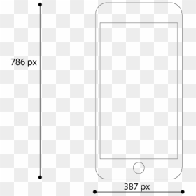 Iphone 8 Mockup Free Download - Iphone 8 Vector Mockup, HD Png Download - iphone template png