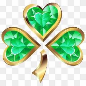Ireland Shamrock Saint Patrick"s Day Clover Clip Art - Transparent Background St Patricks Day Free Clipart, HD Png Download - st patricks day png