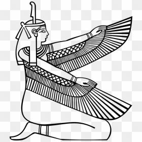 Maat Goddess, HD Png Download - egyptian png