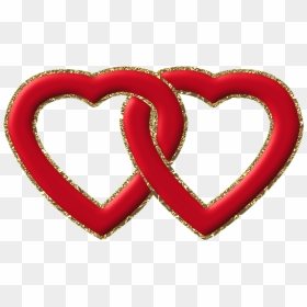 Transparent Two Hearts One Love Clipart - Harts Photo Frame Png, Png Download - heart frame png