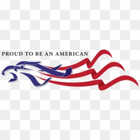 Art,area,text - Proud To Be An American Clipart, HD Png Download - american eagle png