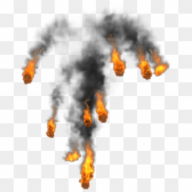 #ftestickers #fire #flames #smoke #explosion - Fire Smoke Hd Png, Transparent Png - fire explosion png