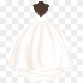Wedding Dress By Artbesouro - Sketch, HD Png Download - wedding dress png