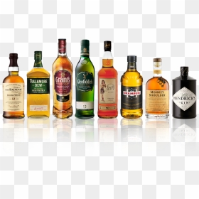 Bar Bottles Png Vector Free Library - William Grant And Sons Core Brands, Transparent Png - bottles png