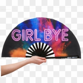 Girl Bye Fans Swish Embassy - Gay Hand Fans, HD Png Download - swish png