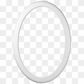 Transparent Oval Frame Png - Bangle, Png Download - white oval png