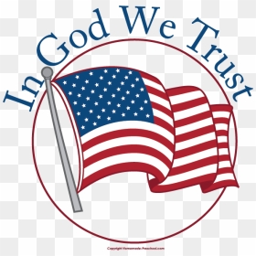 God We Trust Patriotic, HD Png Download - patriotic png