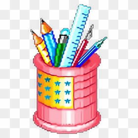 Artist Art Artsupplies Pixel Pixelated Pencils Coloured - Transparent Pixel Art Supplies, HD Png Download - art supplies png