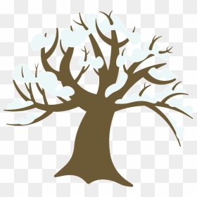 Winter Tree Clipart, HD Png Download - winter tree png