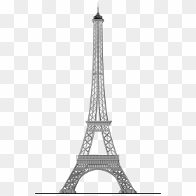 Eiffel Tower Silhouette Png - Arc De Triomphe, Transparent Png - torre eiffel png