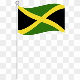 Flag Of Vector Graphics - Jamaican Flag Transparent, HD Png Download - jamaican flag png