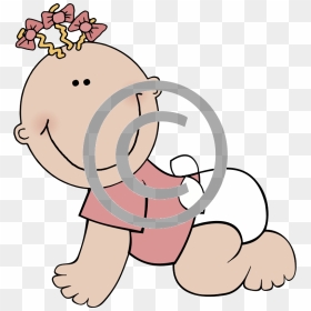 Baby Girl Clip Art, HD Png Download - baby girl png